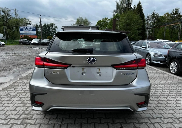 Lexus CT cena 63000 przebieg: 78360, rok produkcji 2019 z Tyszowce małe 277